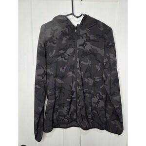 Zyia Forest Camo Zipper Jacket size Large